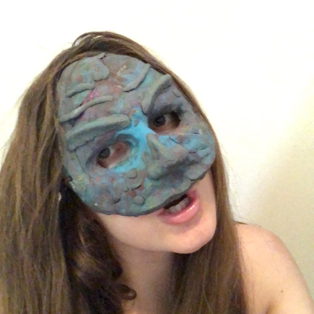 Creepy Clay Mask